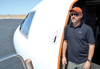 DC-10 pilot Kevin Hopf