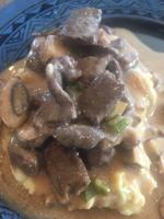 A hearty and delicious stroganoff that is ready in minutes