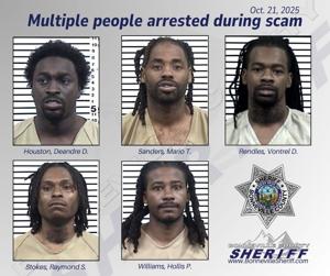 5 men arrested in Ammon for running multiple scams