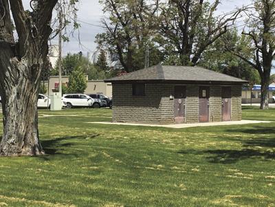 American Falls Restrooms Locked