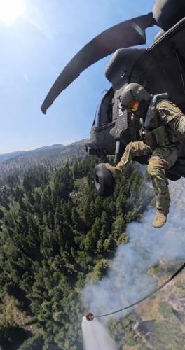 National Guard Big Grass Fire