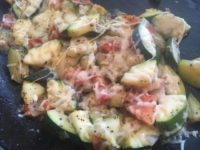 Belle’s Loaded Zucchini Sauté