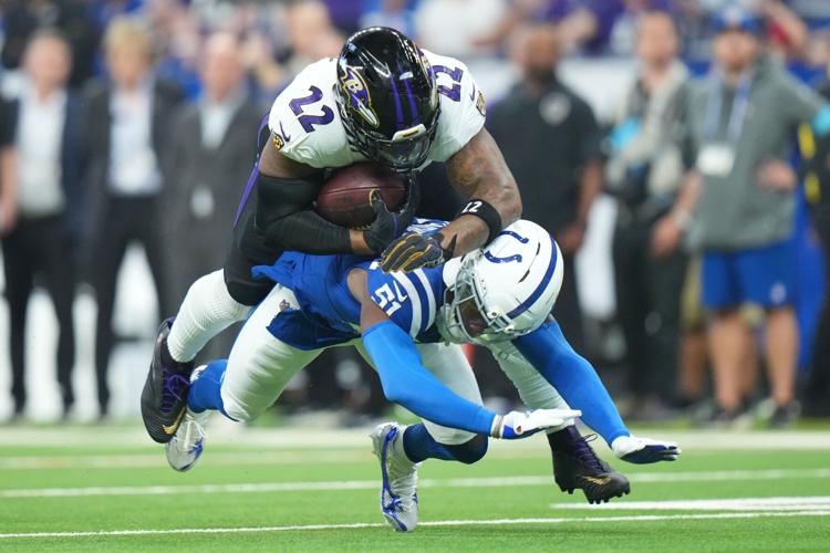 APTOPIX Ravens Colts Football