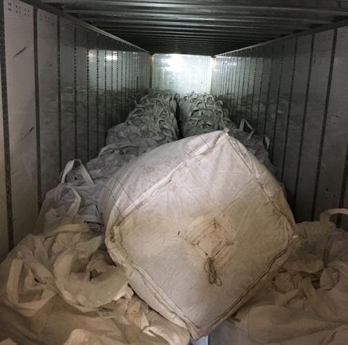 Hemp in truck