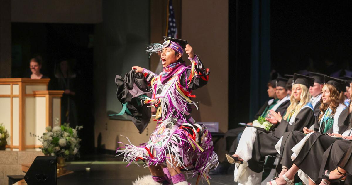 Photos of Blackfoot High School Class of 2024 graduation ceremony