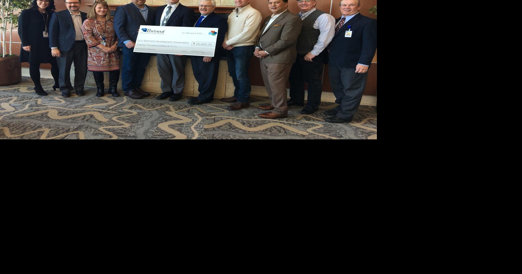 Portneuf Health Partners donates 20,000 to Bannock Development