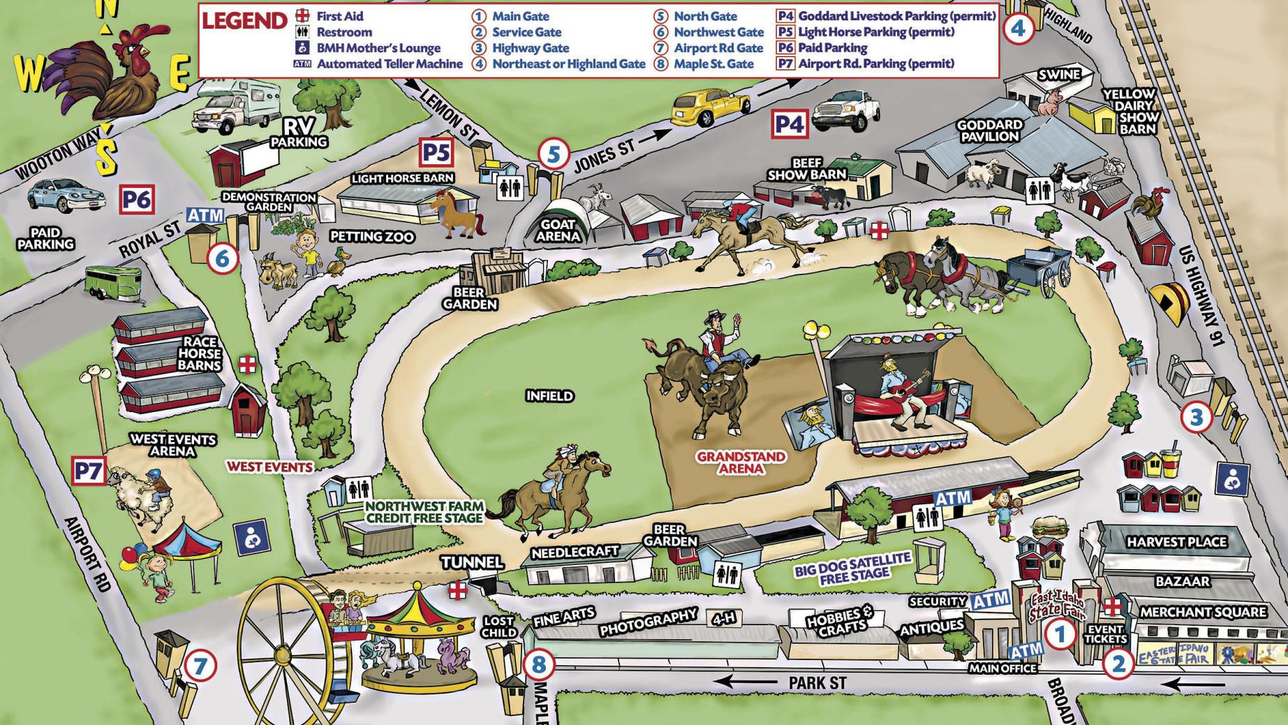 2018 Eastern Idaho State Fair Schedule 4h Idahostatejournal Com