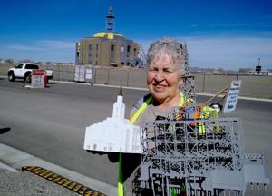 Teton River Idaho Temple rises as missionaries minister to construction workers