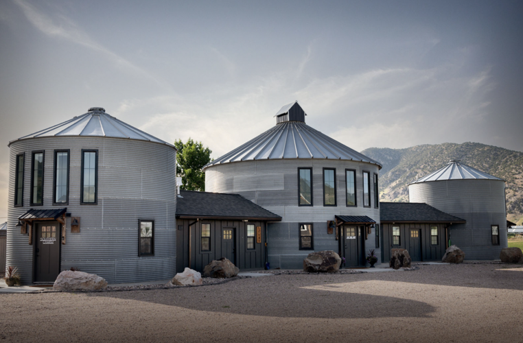 Blackfoot family turns old grain silos into Bins of Lava Hot Springs