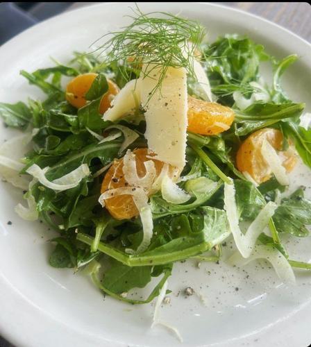 Orange fennel salad