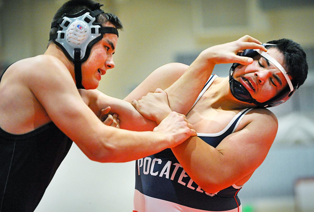 HS wrestling Highland picks up convincing win over Pocatello Preps