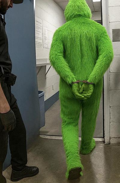 Madison County Sheriff's Deputies capture The Grinch