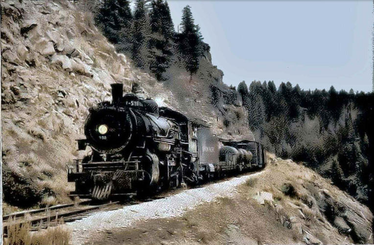 Abandoned train tunnel fire continues burning near Bear Gulch