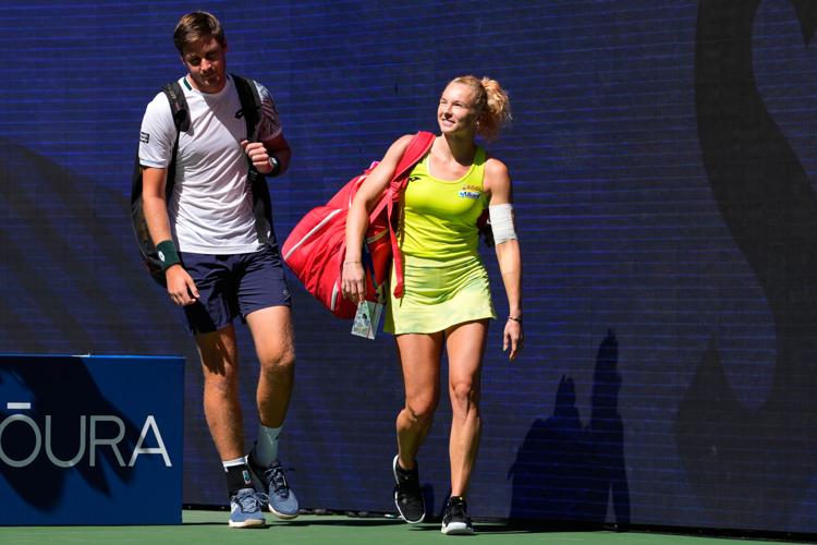 Top tennis stars team up for the U.S. Open mixed doubles tournament, in photos
