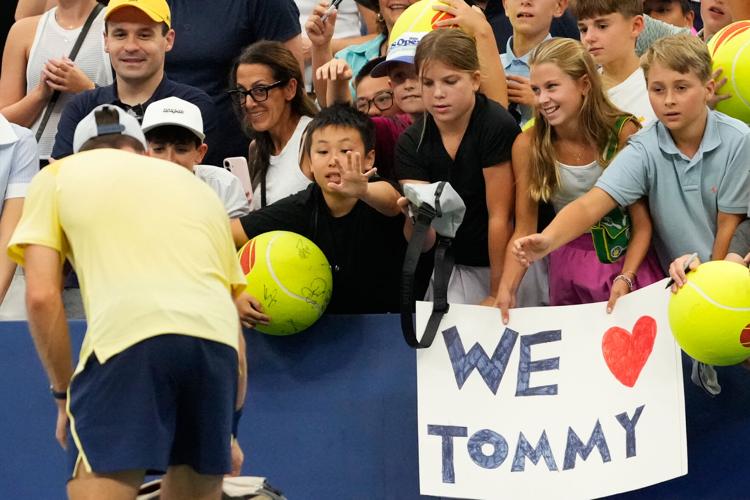Photos of Grand Slam tennis action at the U.S. Open in New York