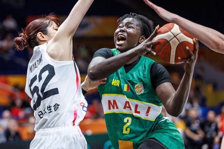 WCup Mali Japan Basketball