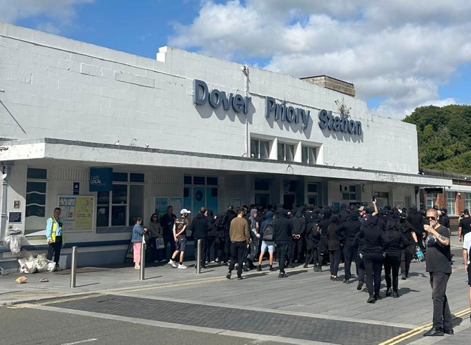Britain Port Blocked