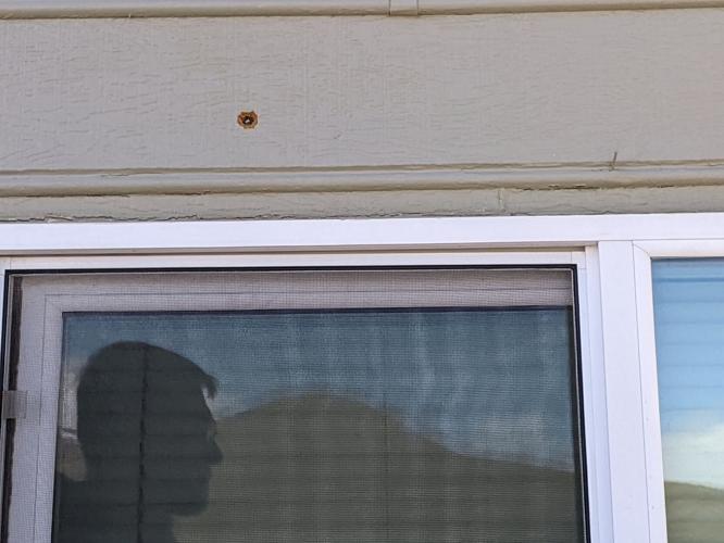 bullet hole