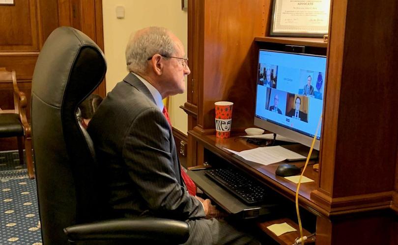 Risch China teleconference
