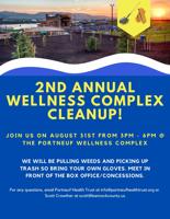 Second annual Wellness Complex Cleanup set for Aug. 31