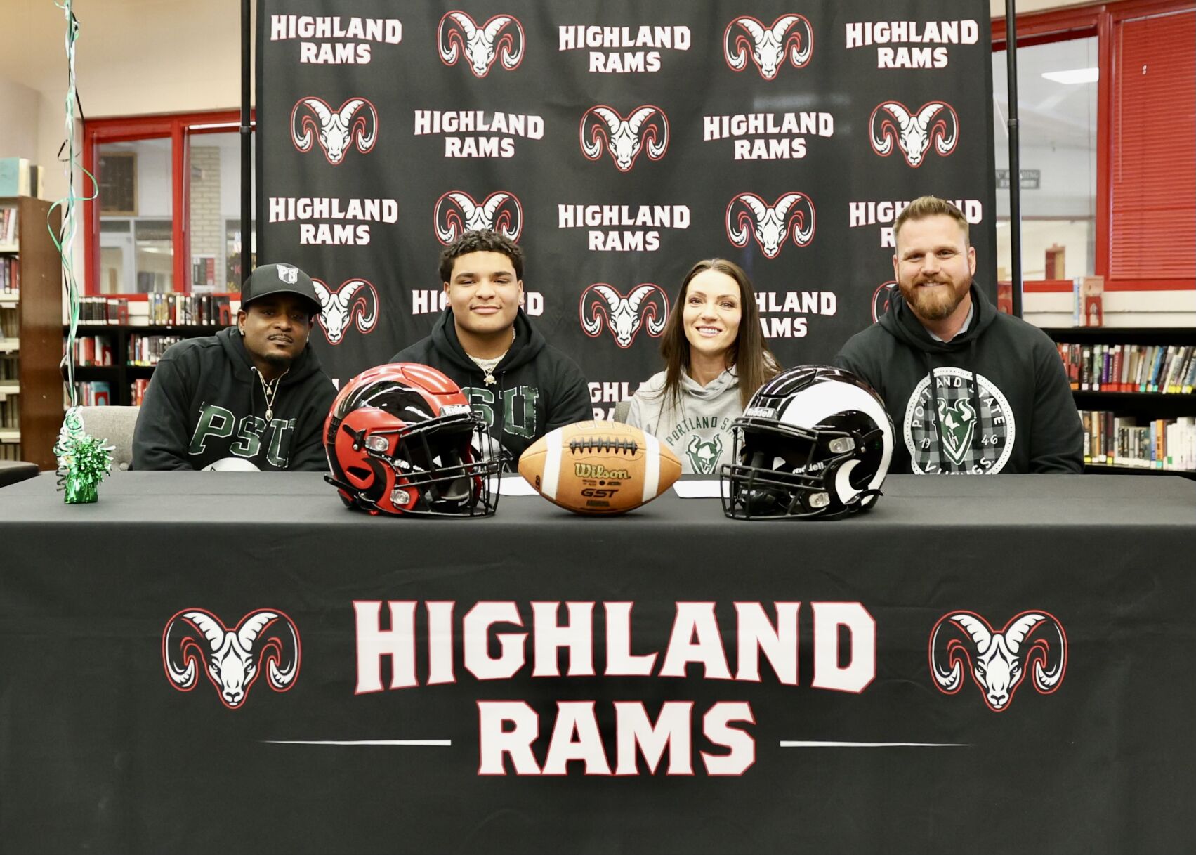 Highland’s Tyson Beckles, Following Father’s Legacy, Commits to Division I Football at Portland State