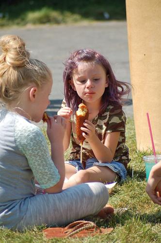 State fair corn dog