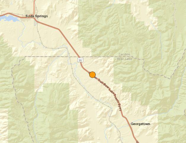 The Bear Lake County earthquake is felt in most parts of southeast Idaho  Sweetened