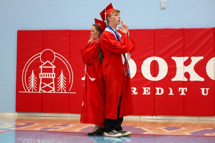 Photos of the Marsh Valley High School Class of 2025 graduation ...