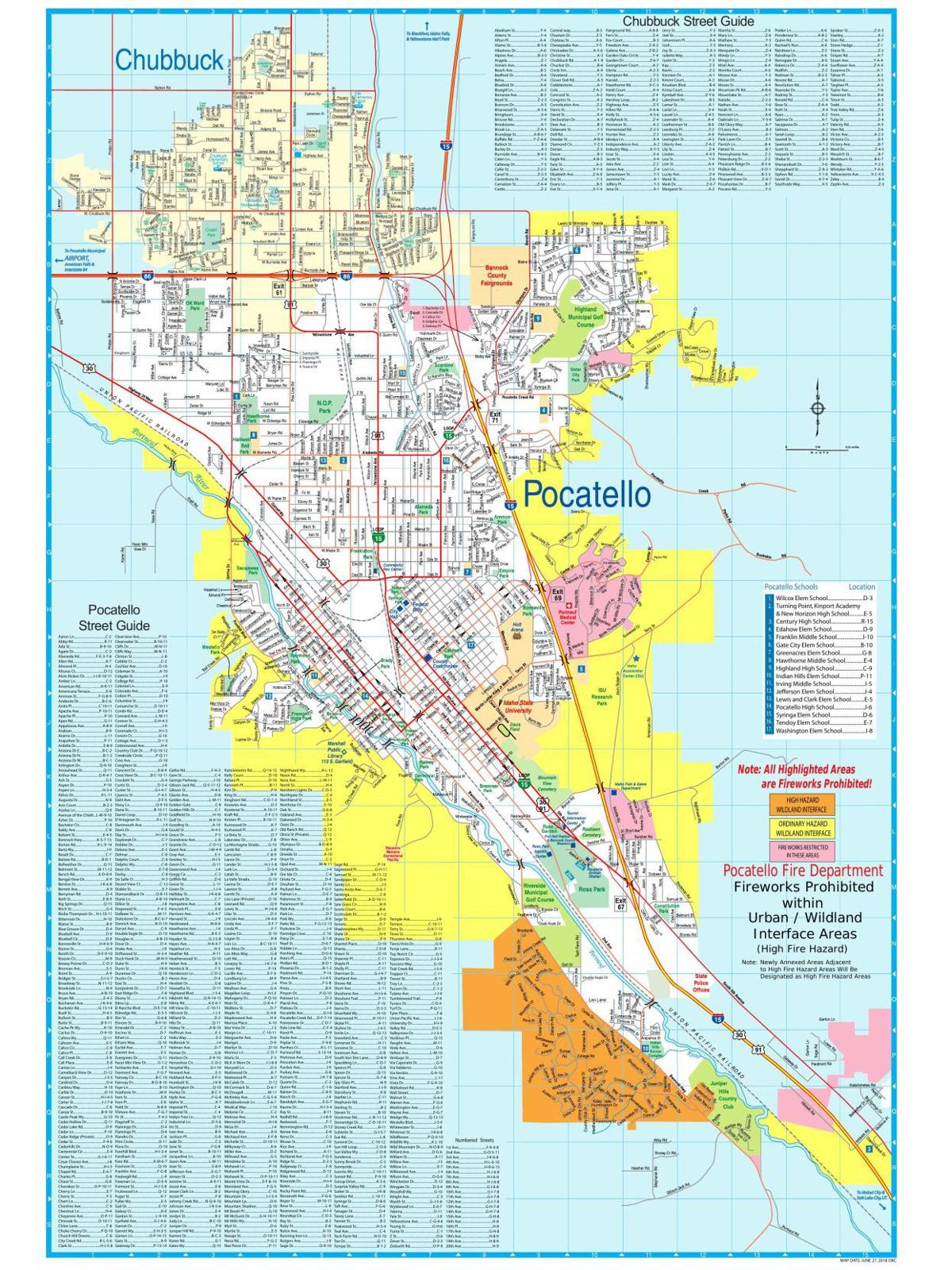 Pocatello-Chubbuck map | | idahostatejournal.com