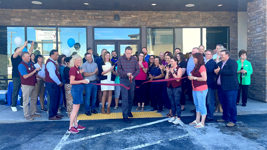 Health West ribbon cutting