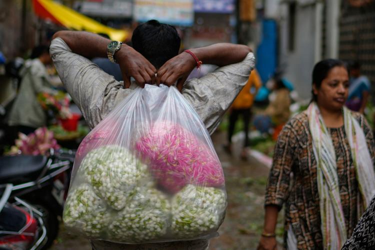 India celebrates the elephant-headed god Ganesha, in photos