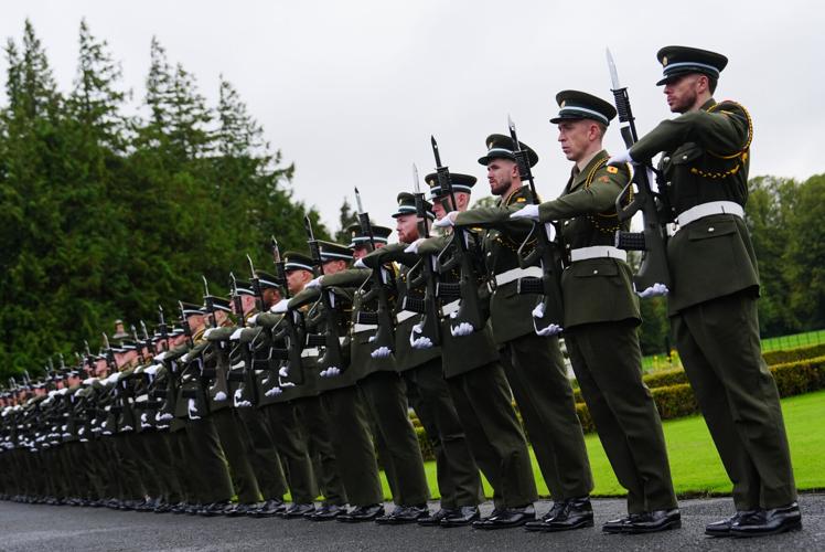 Photos show President Trump's two-day visit to Ireland that combines work and pleasure.