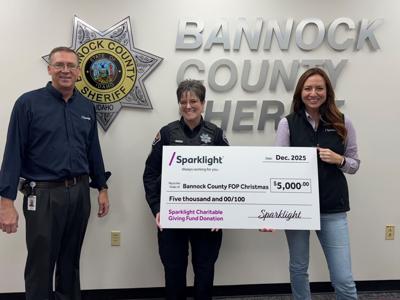 Sparklight Awards $5,000 Charitable Giving Fund Grant to Bannock County FOP Christmas