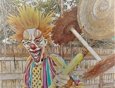 Flamey the clown