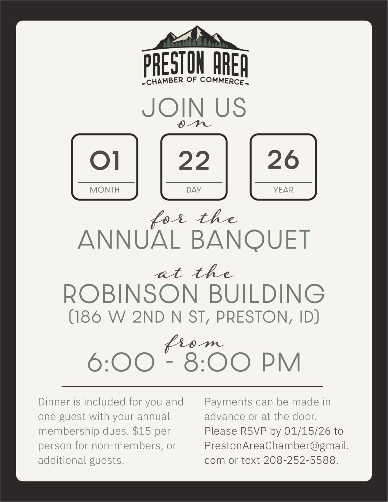 Annual Banquet Poster