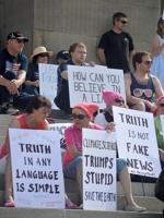 Protesters rail on Trump’s decision to withdraw U.S. from Paris climate accord