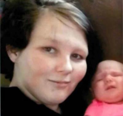 Elizabeth Manning and her infant daughter Zacora