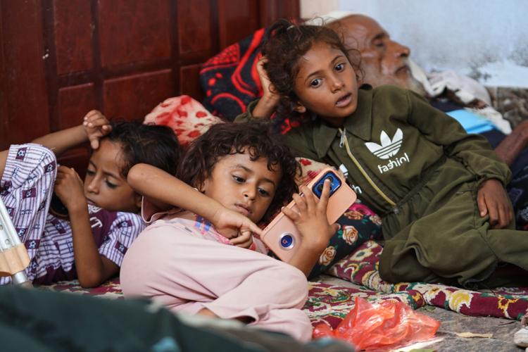 Photos show Houthi rallies, fighters and daily life inside Yemen.