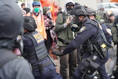 ICE protest Portland Oct 12