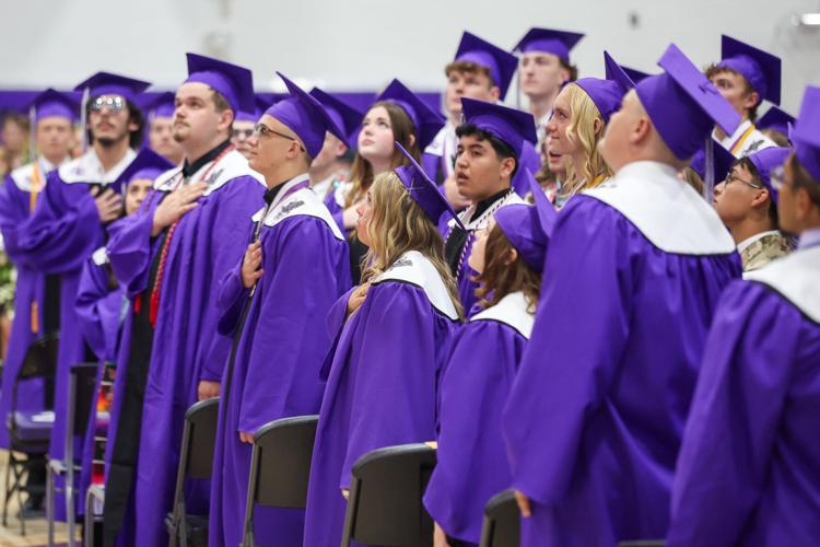 Photos of Snake River High School Class of 2025 graduation ceremony