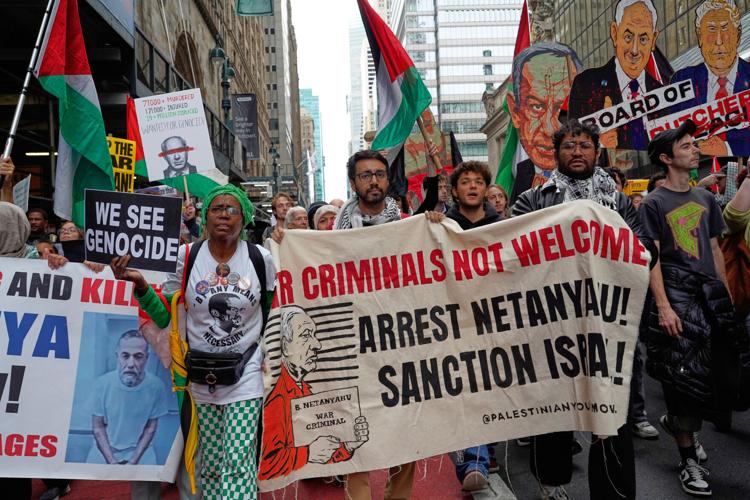 UN General Assembly Protest