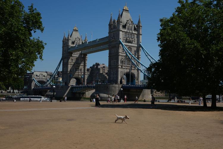 Britain records its hottest day of the year as summer heat grips parts of Europe, in photos