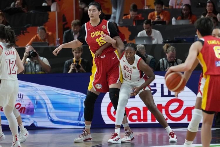 WCup China US Basketball