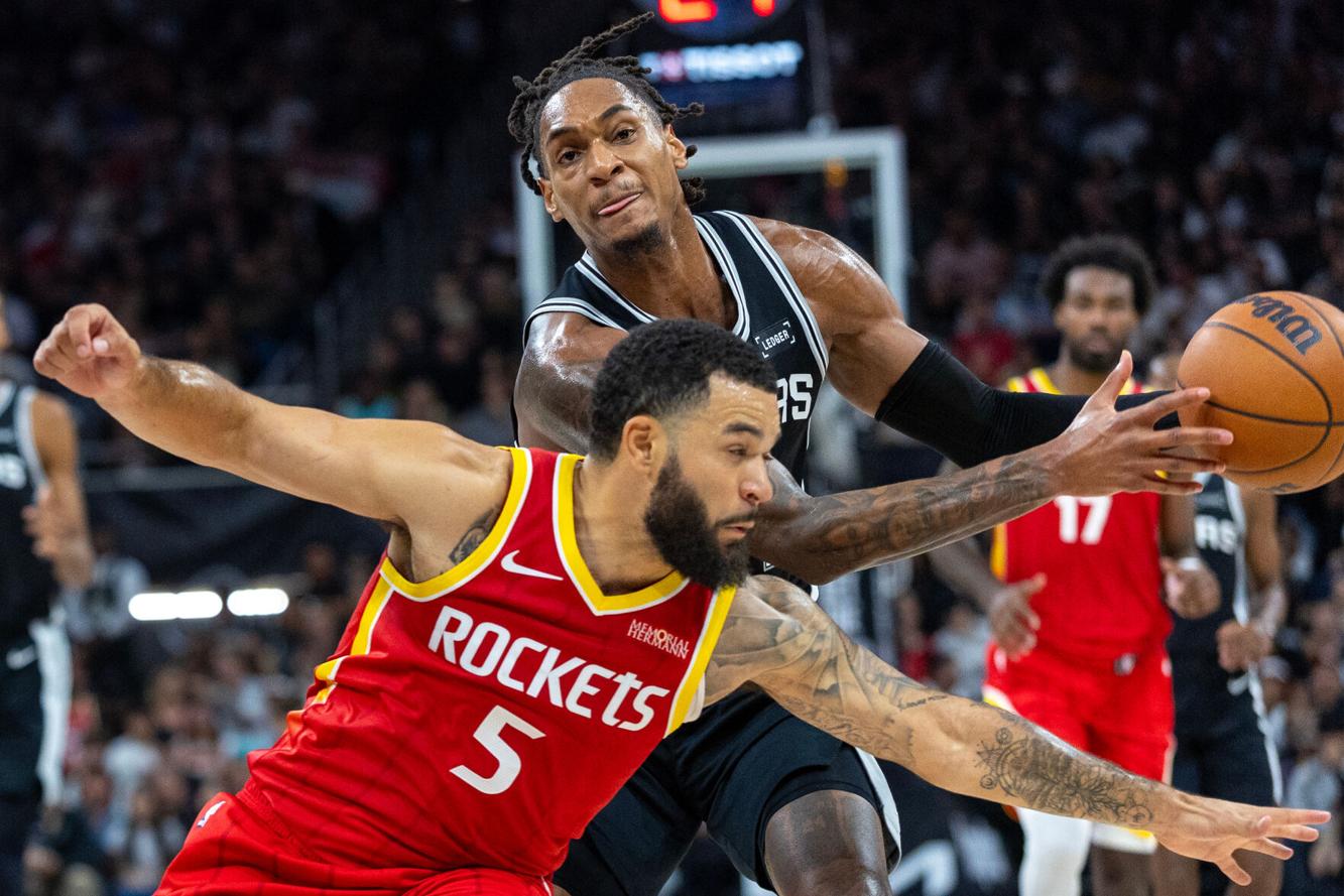 Spurs Printable Rockets Spurs Basketball | National | idahostatejournal.com