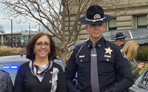 Her Son Patrols the Road. She Works the Radio. Together They Keep Idaho Safe