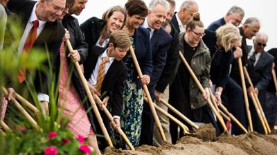 Burley Idaho Temple groundbreaking