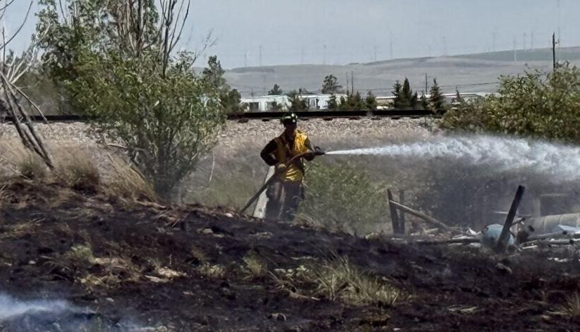 Brush fire