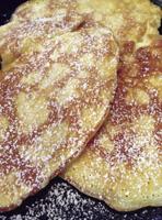 A fluffy pancake that uses only two ingredients