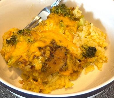 Belle's Cheesy Chicken and Broccoli Casserole
