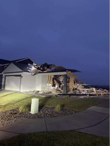 Post Falls home destroyed